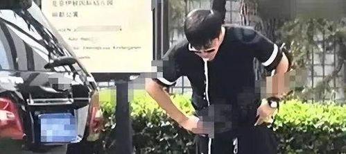 随地小便的明星